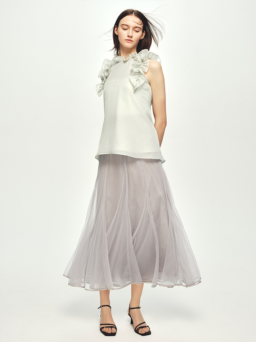 チュールセミマーメイドスカート(SKIRT（スカート）)｜CELFORD