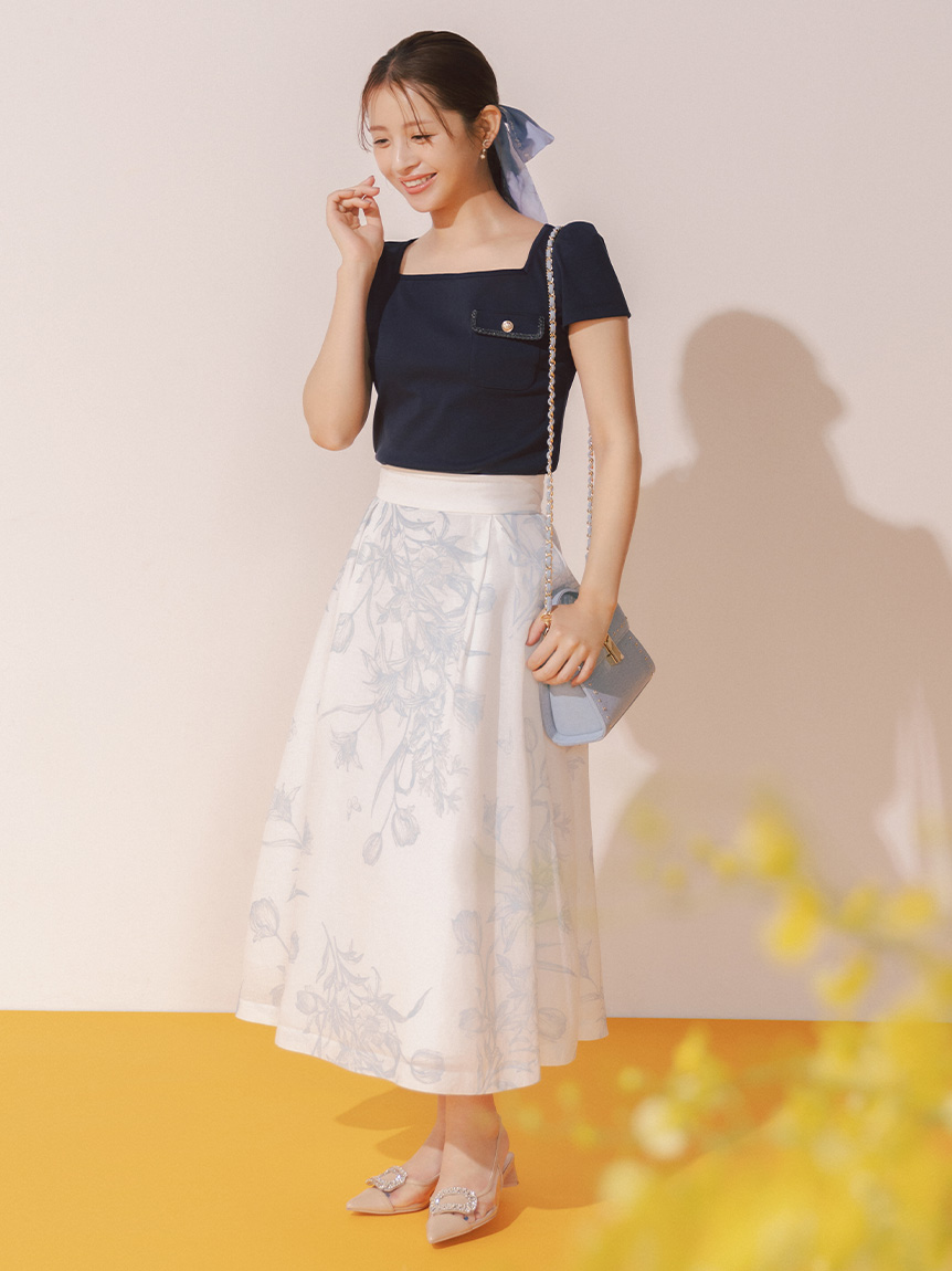 早割 旅行 バリエーションフレアスカート(SKIRT（スカート）)｜CELFORD スカート