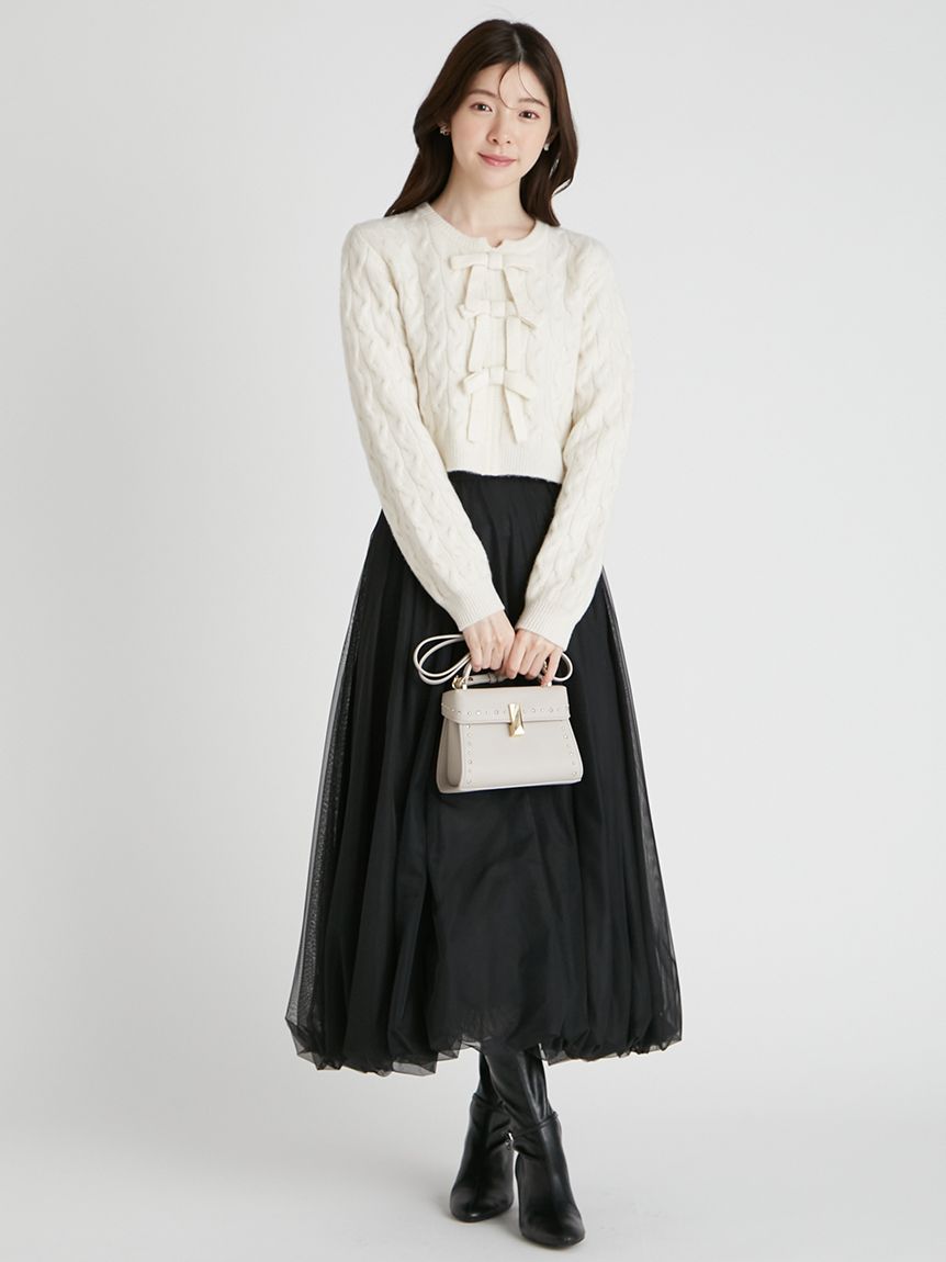 チュールバルーンスカート(SKIRT（スカート）)｜CELFORD（セル