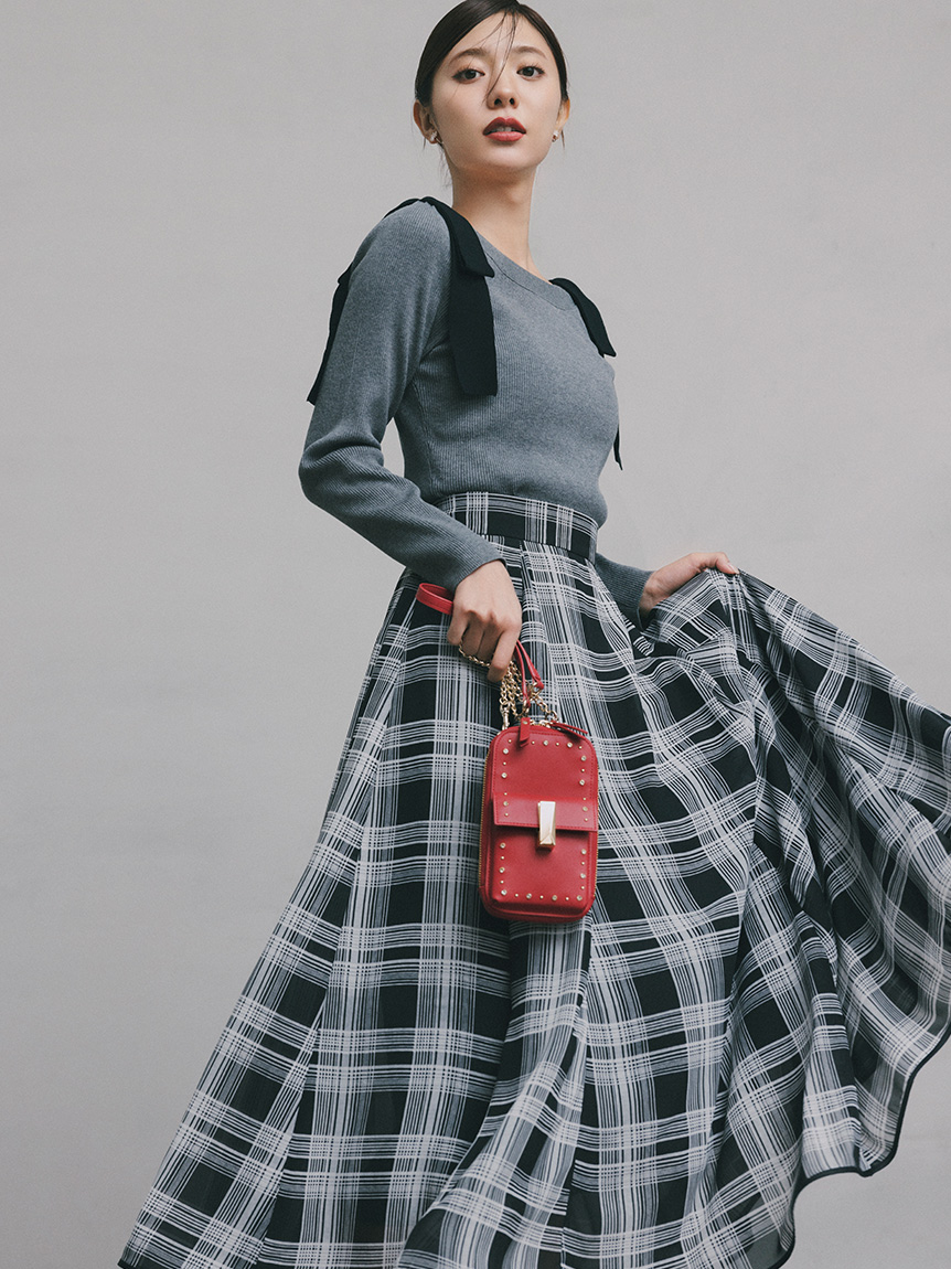 セルフォード　ひざ丈スカート　光沢あり　新品、未使用 SKIRT（スカート）｜CELFORD（セルフォード）の通販サイト【公式】