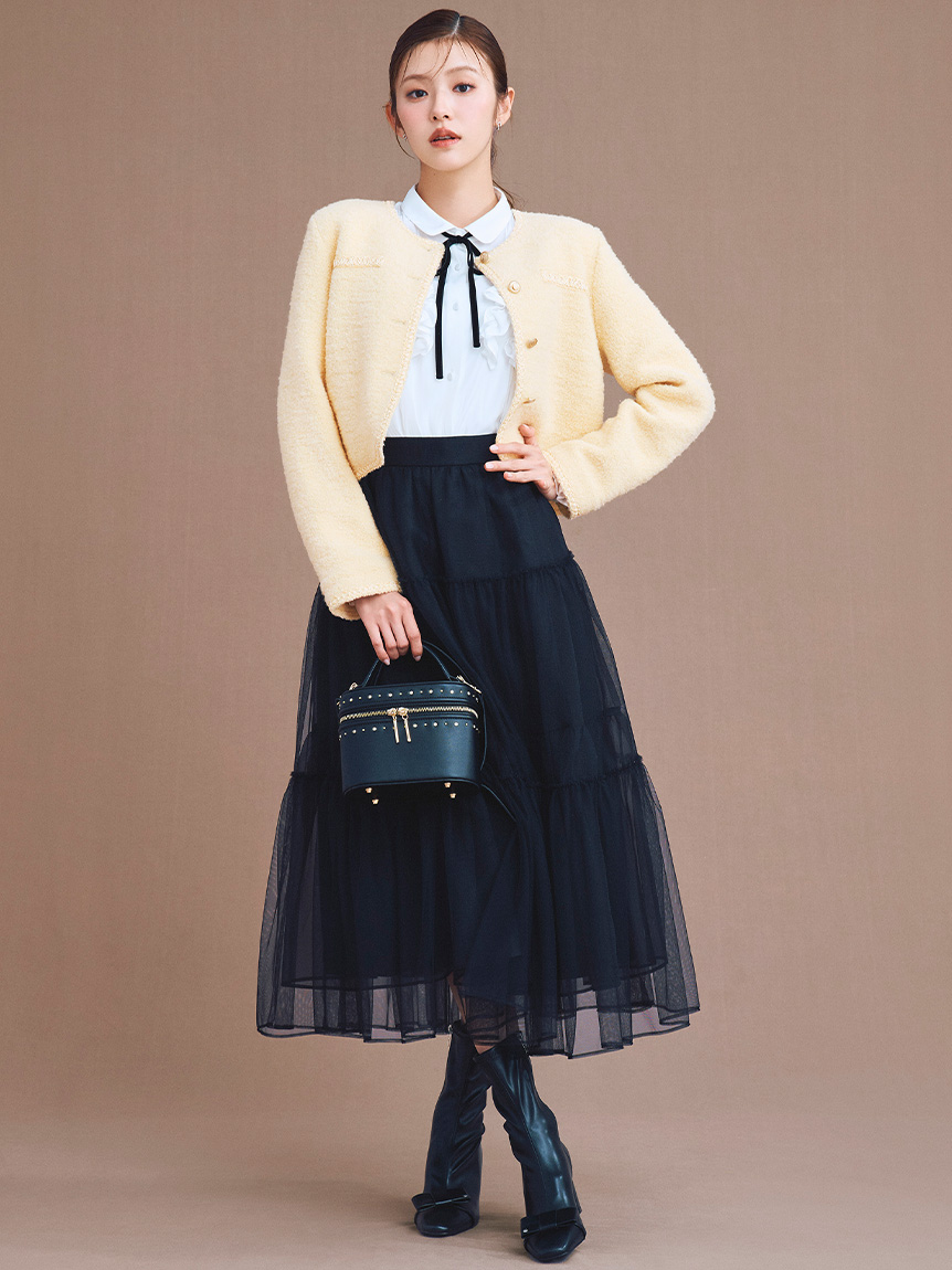 CELFORD ティアードデザインスカート アシンメトリーティアードスカート(SKIRT（スカート）)｜CELFORD
