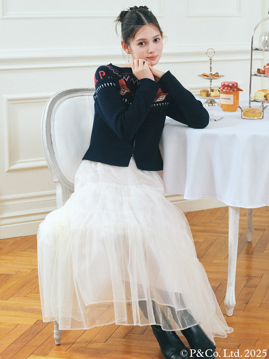 チュールティアードスカート(SKIRT（スカート）)｜CELFORD（セル