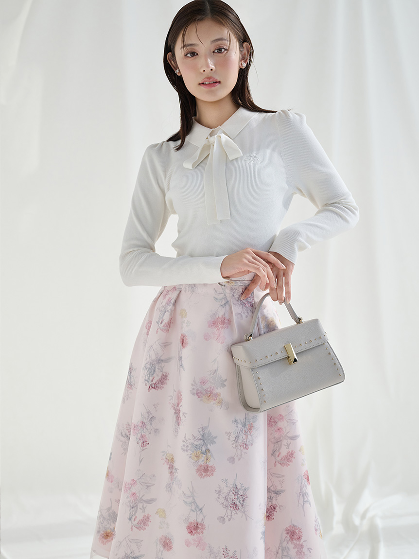 レイヤードフラワープリントスカート(SKIRT（スカート）)｜CELFORD