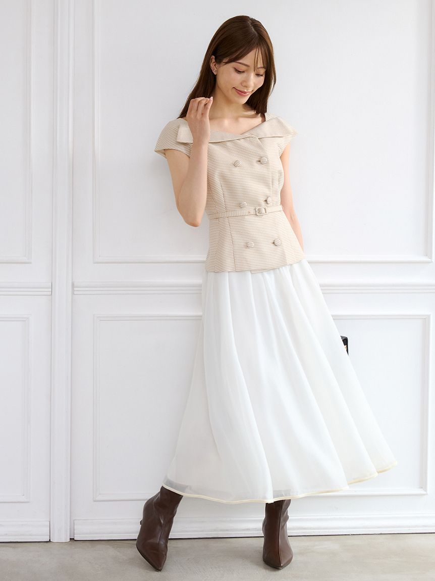 シアータックスカート(SKIRT（スカート）)｜CELFORD（セルフォード）の