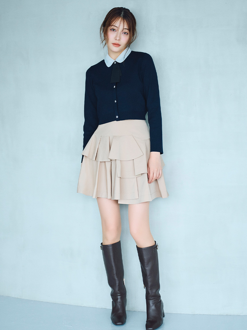 ランダムヘムティアードスカート(SKIRT（スカート）)｜CELFORD（セル