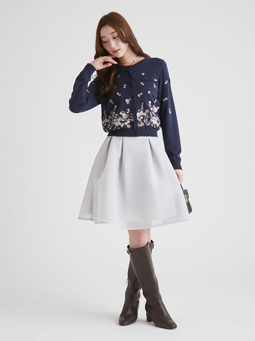 シアーラッセルフレアスカート(ロングスカート)｜SKIRT｜CELFORD（セル