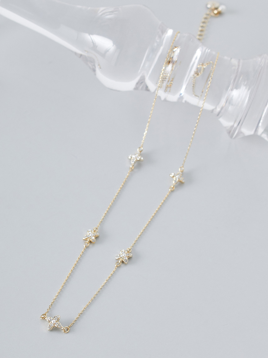 Petitフラワービジューネックレス(ネックレス)｜ACCESSORIES
