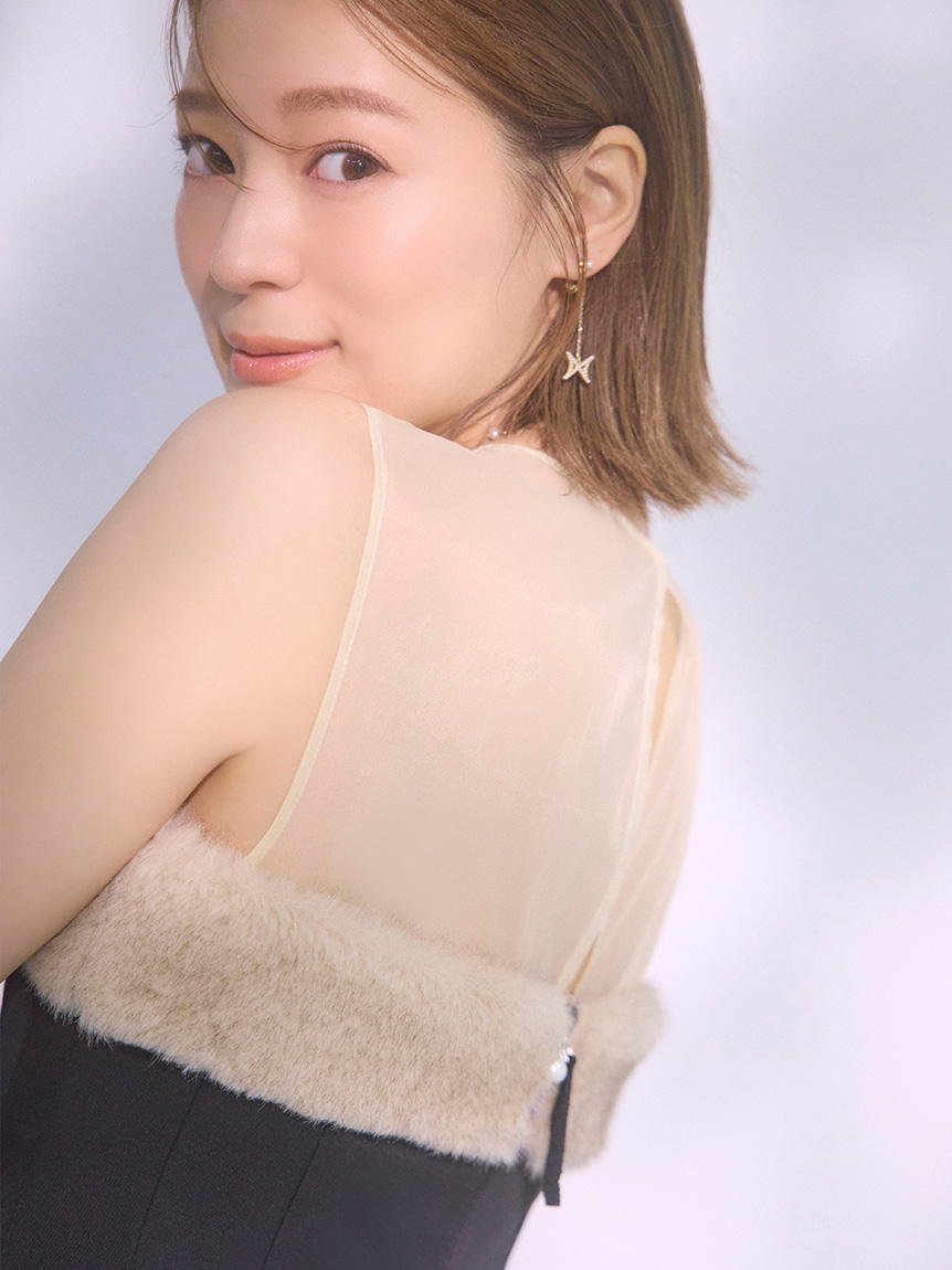 HANAE MORI×CELFORDコラボ】シグネチャーロゴパールイヤリング