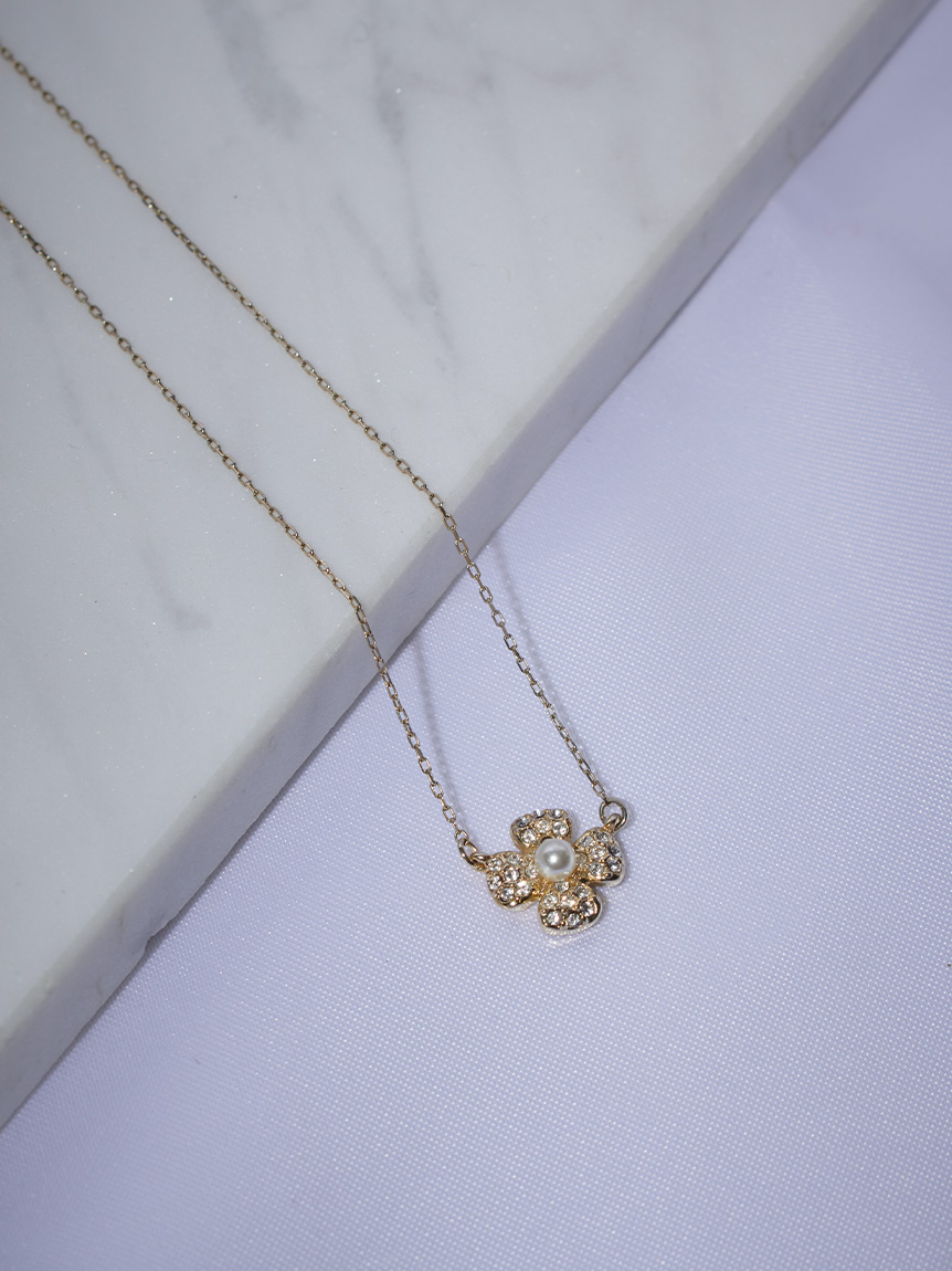 フラワービジューPetitネックレス(ネックレス)｜ACCESSORIES