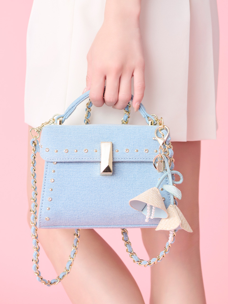 USAGI ONLINE限定】【リュタン】ビジュースタッズポシェット