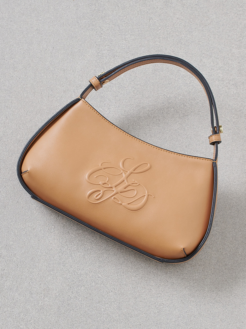 ロゴエンボス2wayワンショルダーバッグ(ハンドバッグ)｜BAGS