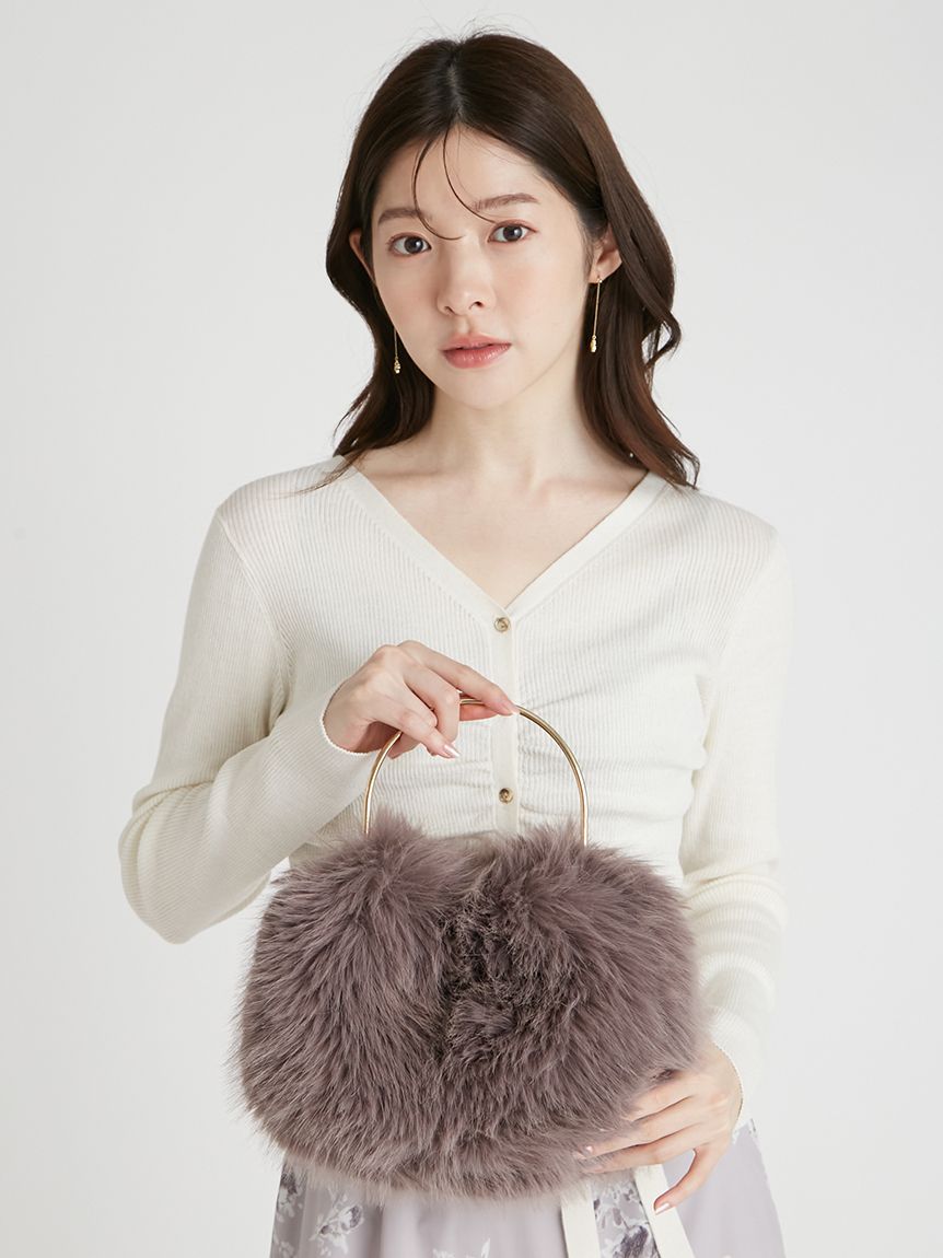 CELFORD セルフォード 裾ファーブルゾン OWHT 36 撥水バルーンペプラムブルゾン(ジャケット・ブルゾン)｜OUTER