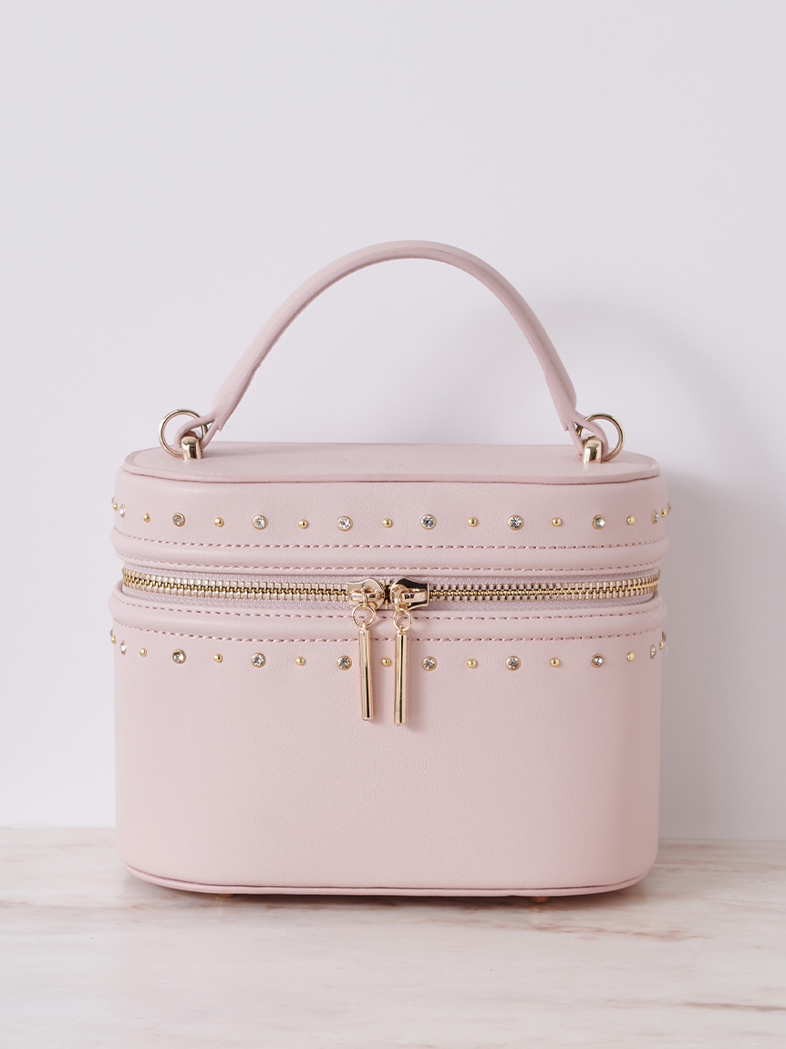 リュタン】ビジュースタッズバニティバッグ(ハンドバッグ)｜BAGS