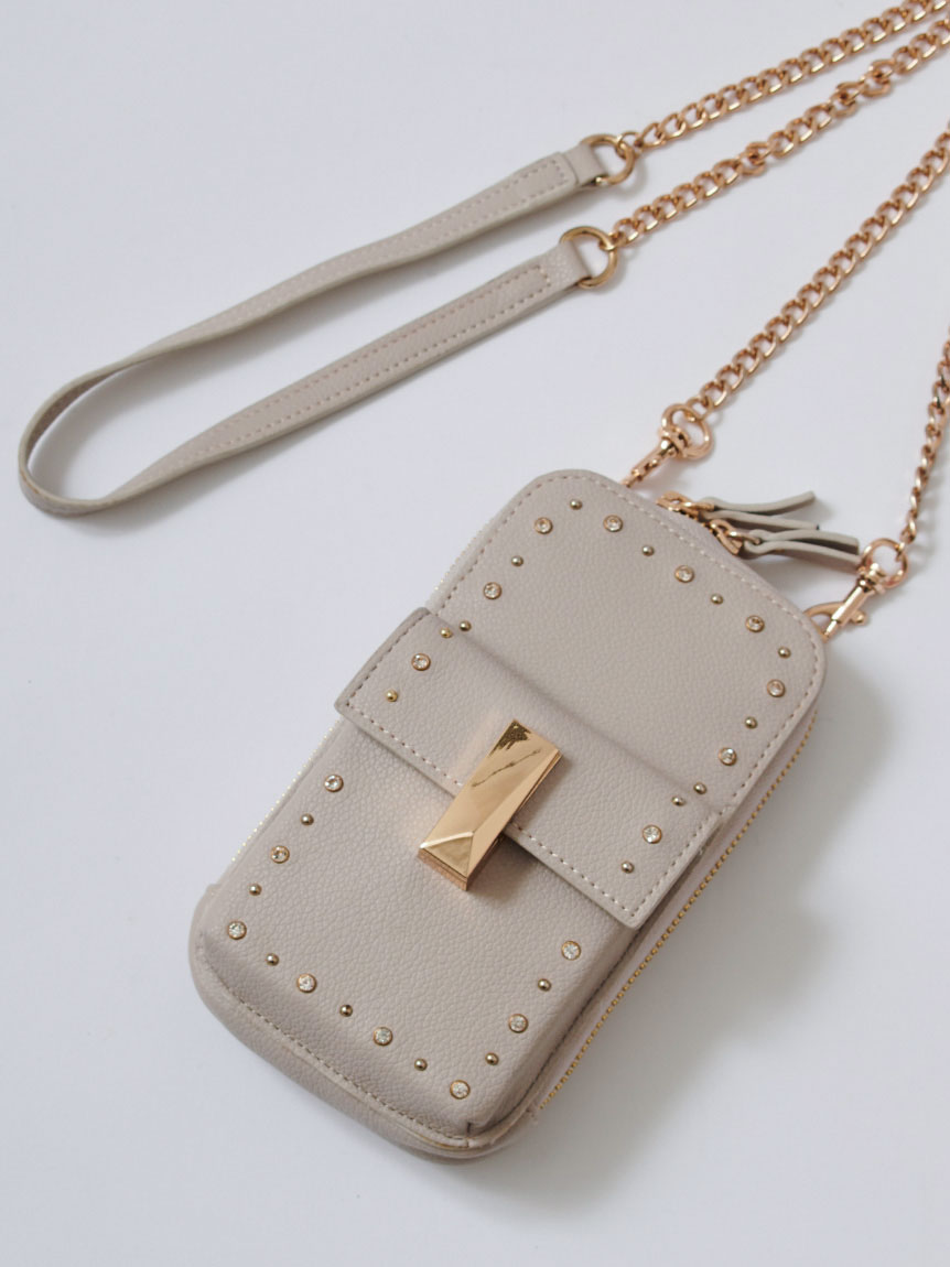 リュタン】ビジュースタッズマルチショルダー(ショルダーバッグ)｜BAG