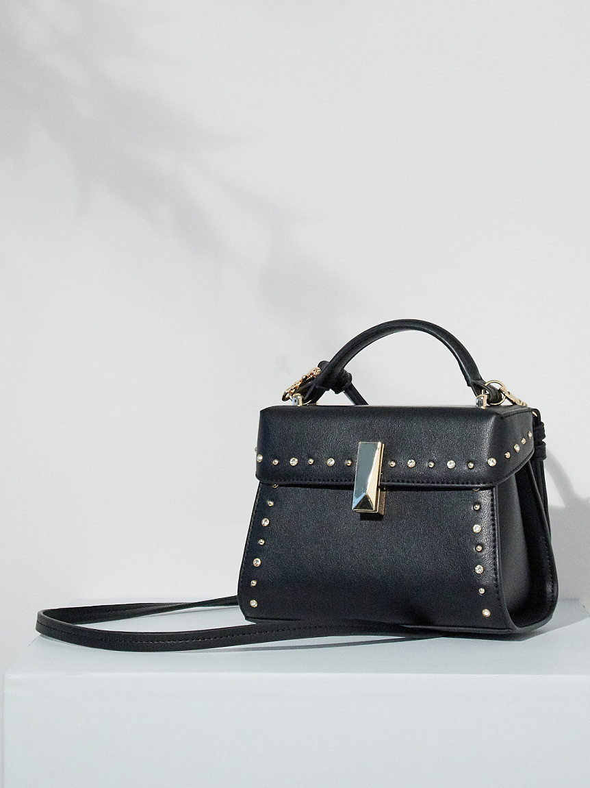 リュタン】ビジュースタッズポシェット(ショルダーバッグ)｜BAG
