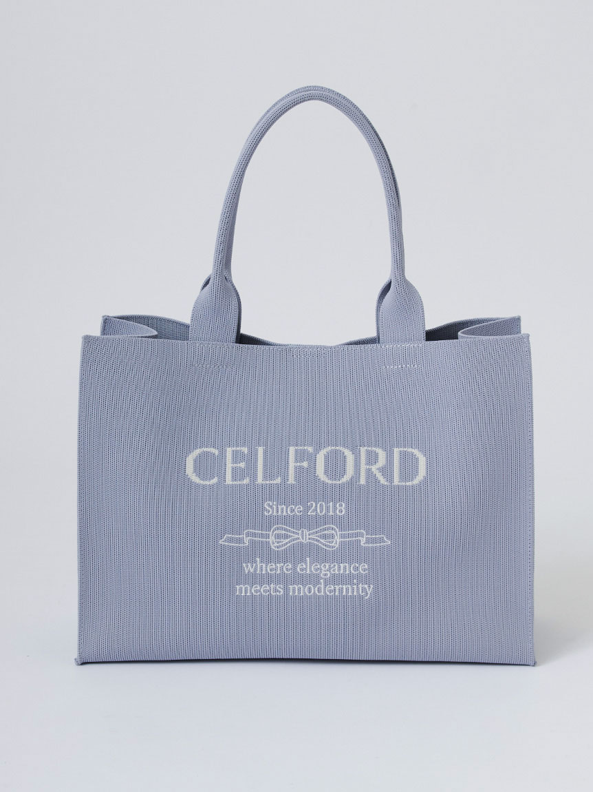 ロゴジャガードニットバッグ(M)(ハンドバッグ)｜BAG｜CELFORD（セル
