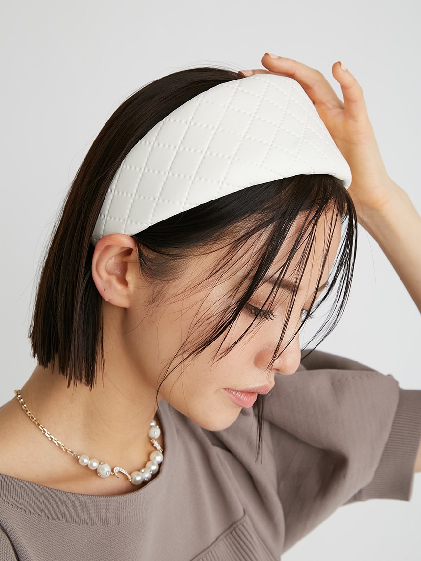 ワイドキルティングカチューシャ ヘアアクセサリー Accessories アクセサリー Celford セルフォード の通販サイト 公式