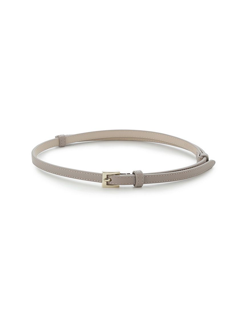 ロゴ刻印入りスリムスライドベルト(ベルト)｜FASHION GOODS