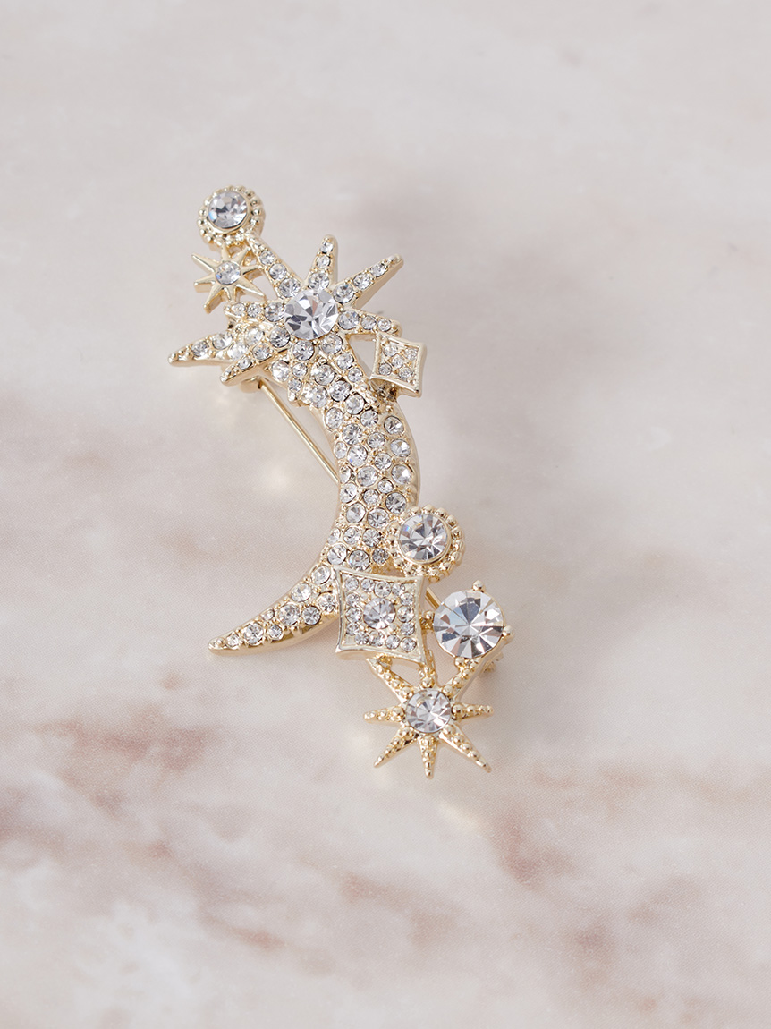 ムーン＆スターブローチ(ブローチ)｜ACCESSORIES（アクセサリー