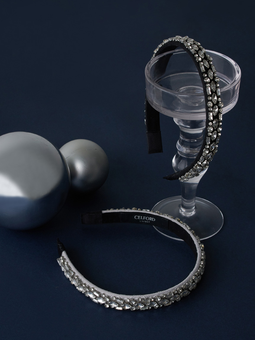 ビジューカチューシャ(ヘアアクセサリー)｜ACCESSORIES（アクセサリー