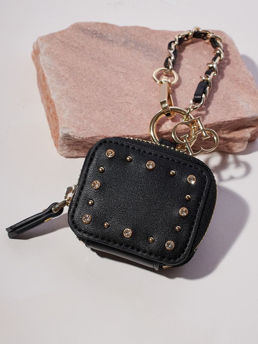 【新品】セルフォード♥メタルチャームポイントツイードキャップ 新品】セルフォード♥メタルチャームポイントツイードキャップ