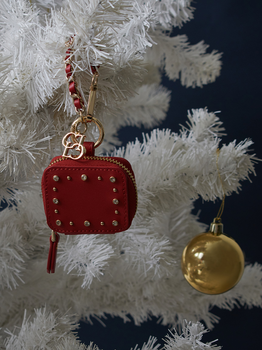 リュタン】ビジュースタッズマルチポーチカスタムチャーム(キーケース