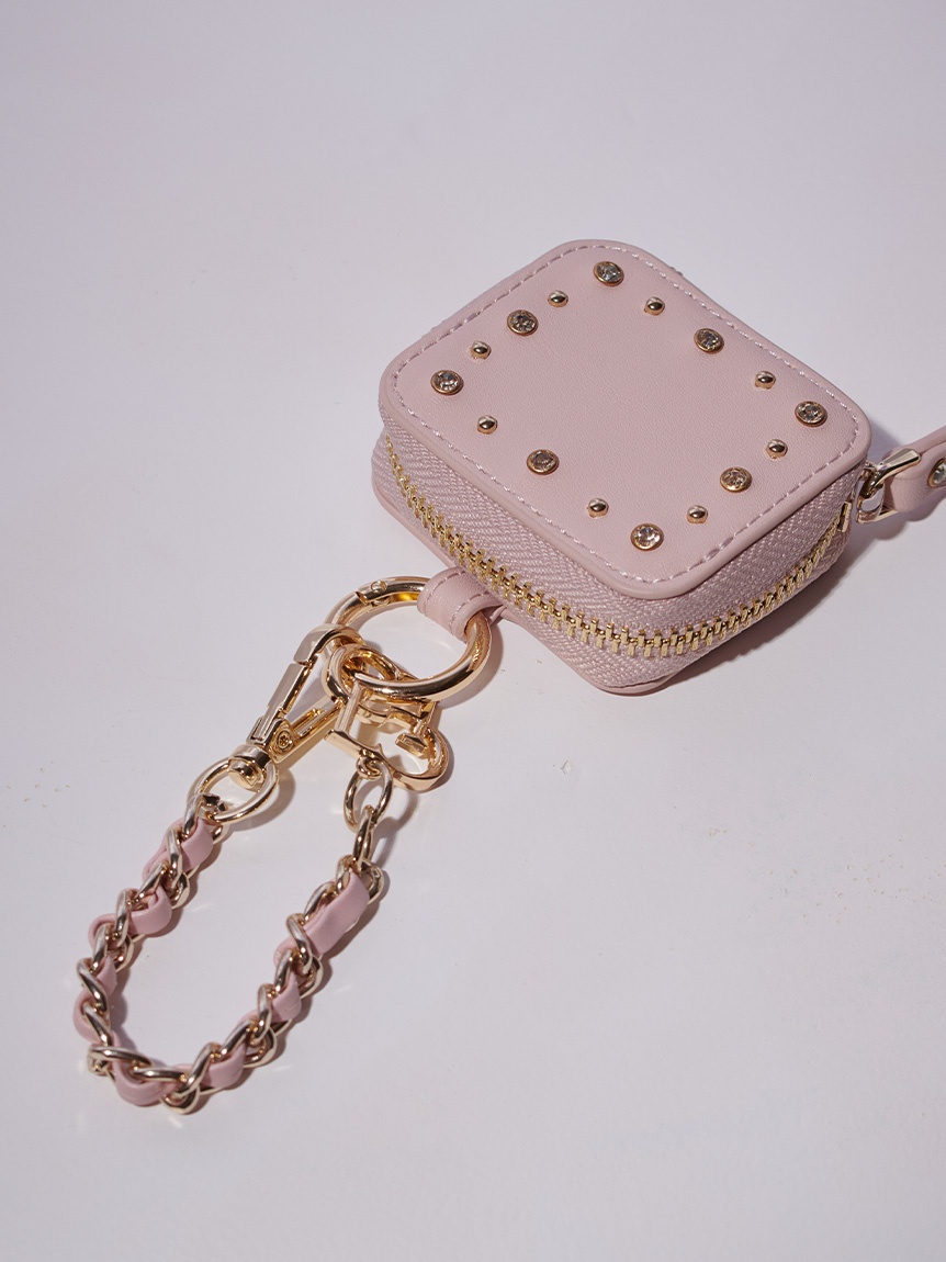 【新品】セルフォード♥メタルチャームポイントツイードキャップ 新品】セルフォード♥メタルチャームポイントツイードキャップ