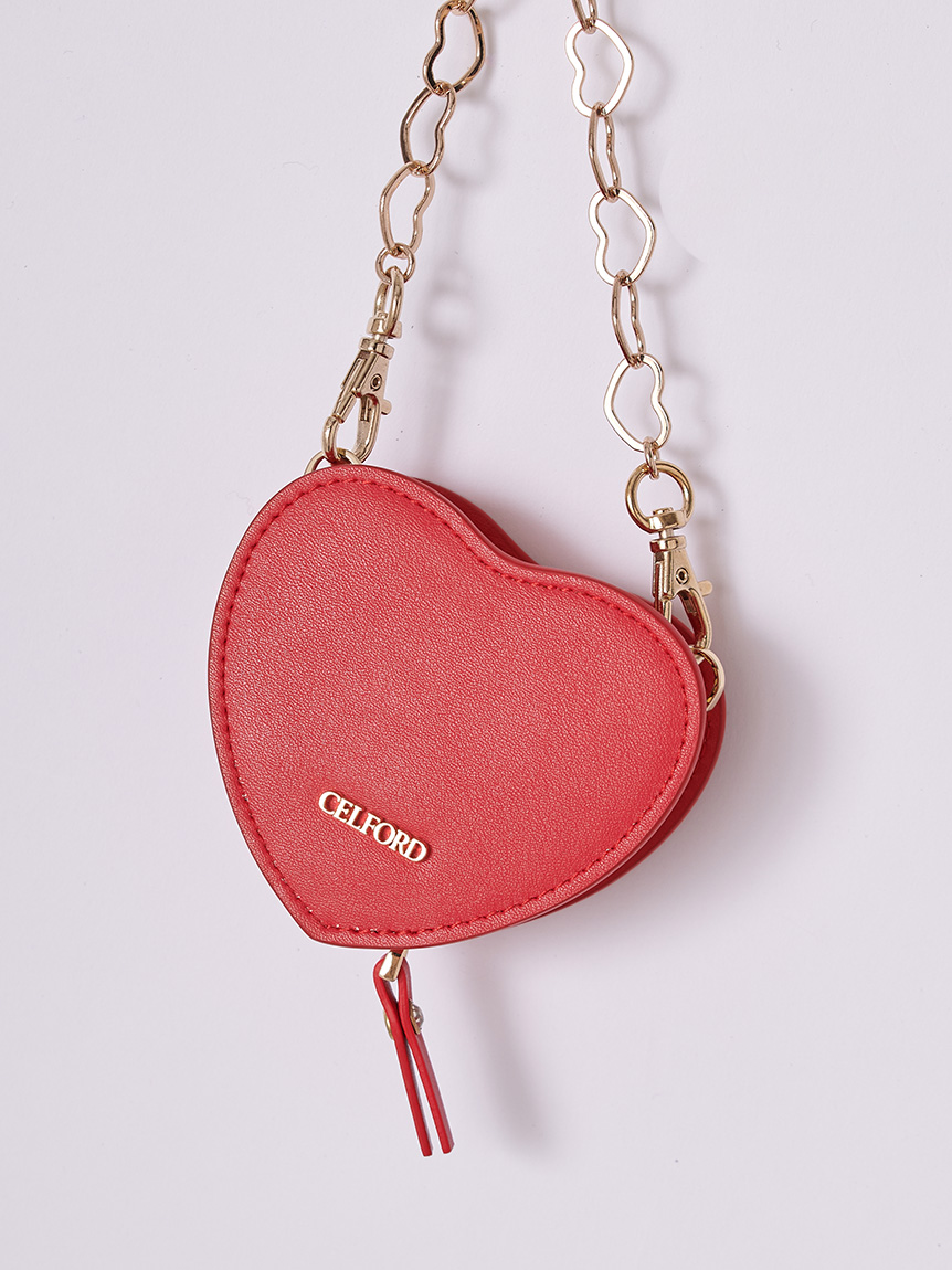 ハートチャームポーチ(ポーチ)｜BAGS（バッグ）｜CELFORD（セル