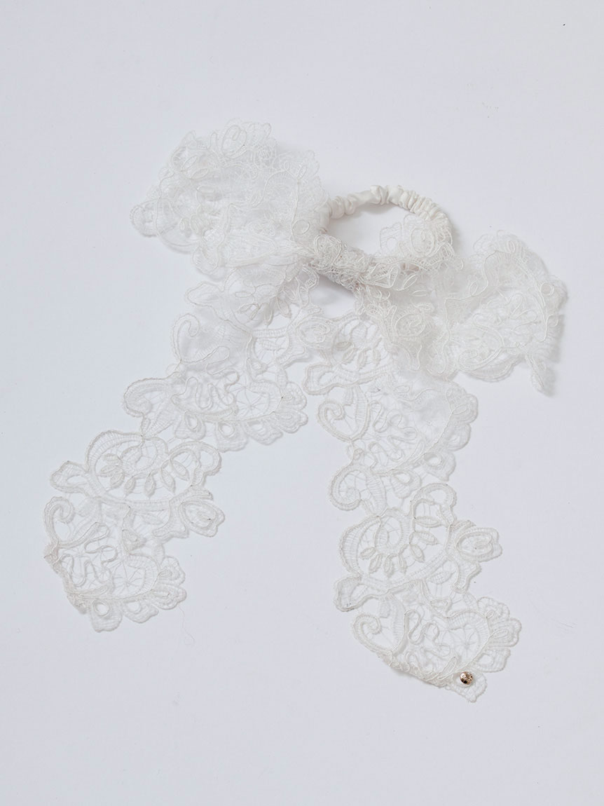 ビッグリボンレースシュシュ(ヘアアクセサリー)｜ACCESSORY｜CELFORD