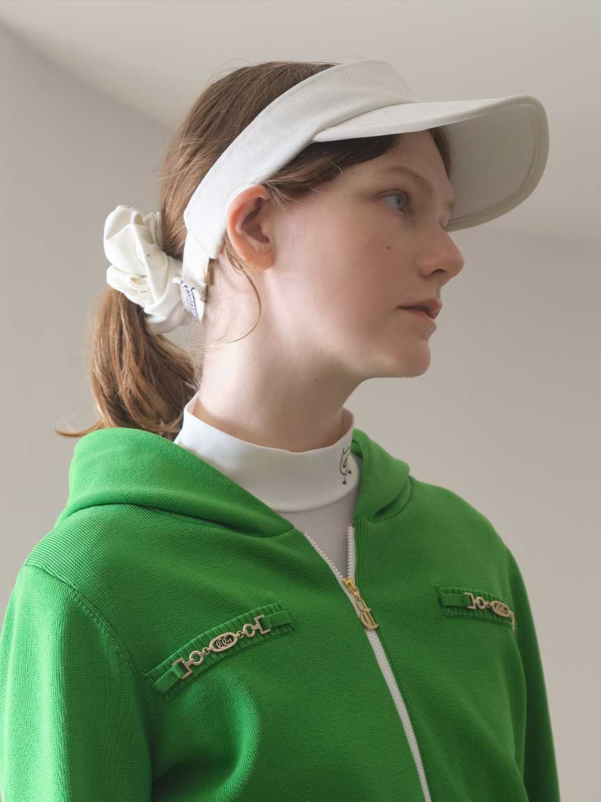 CELFORD - 【CELFORD GOLF】　ラインストーンサンバイザー CELFORD GOLF】 ラインストーンサンバイザー(グッズ)｜ゴルフ