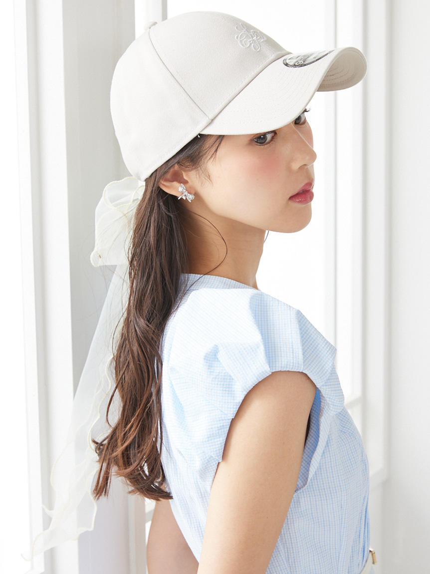 シフォンリボン付き帽子 CELFORD（セルフォード） キャップ 帽子 「CELFORD|NEW ERA」コラボ