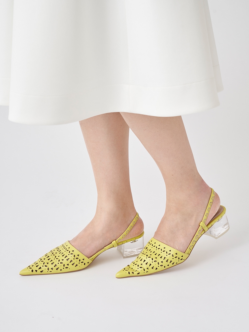 レーザーカットバックストラップパンプス サンダル ミュール Shoes シューズ Celford セルフォード の通販サイト 公式