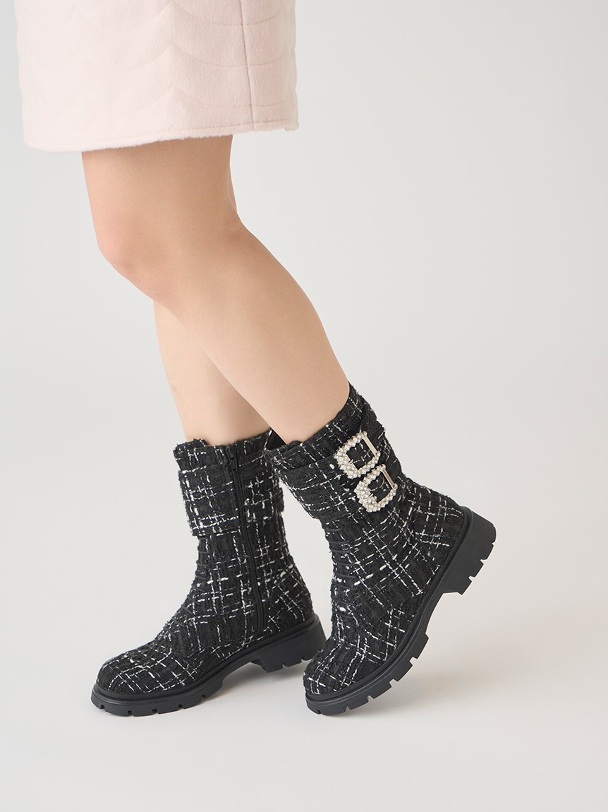 ビジューバックルベルトショートブーツ ブーツ Shoes シューズ Celford セルフォード の通販サイト 公式