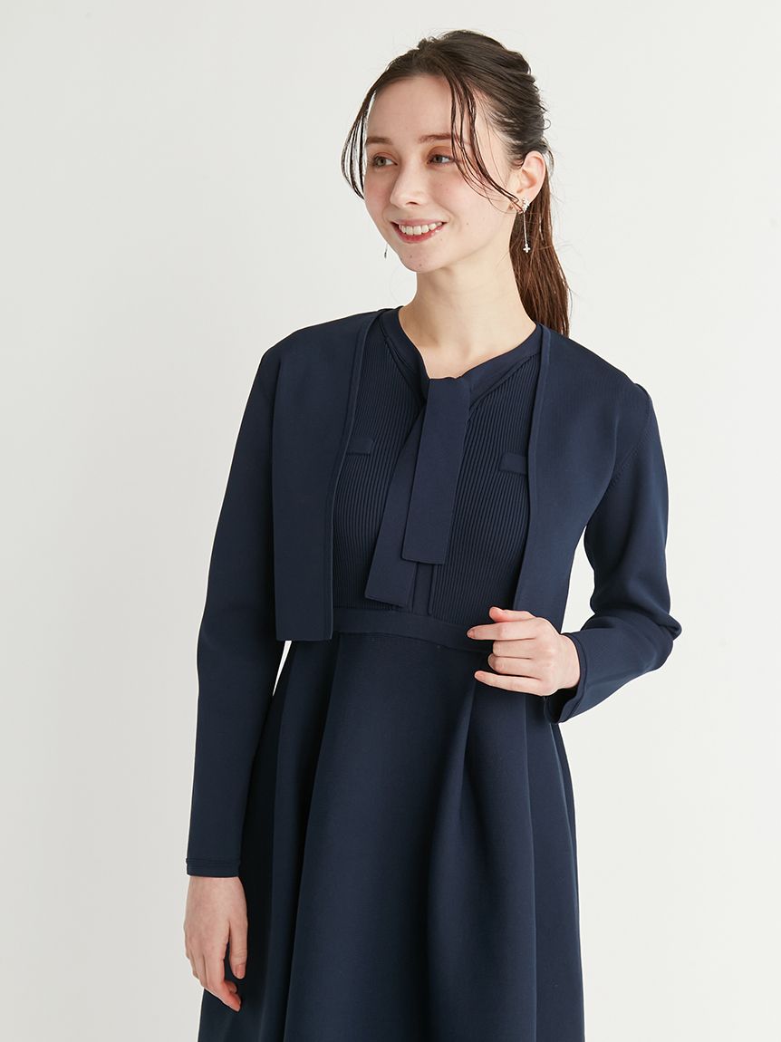総針ボレロカーディガン(カーディガン)|TOPS(トップス 総針ボレロカーディガン(カーディガン)|TOPS(トップス