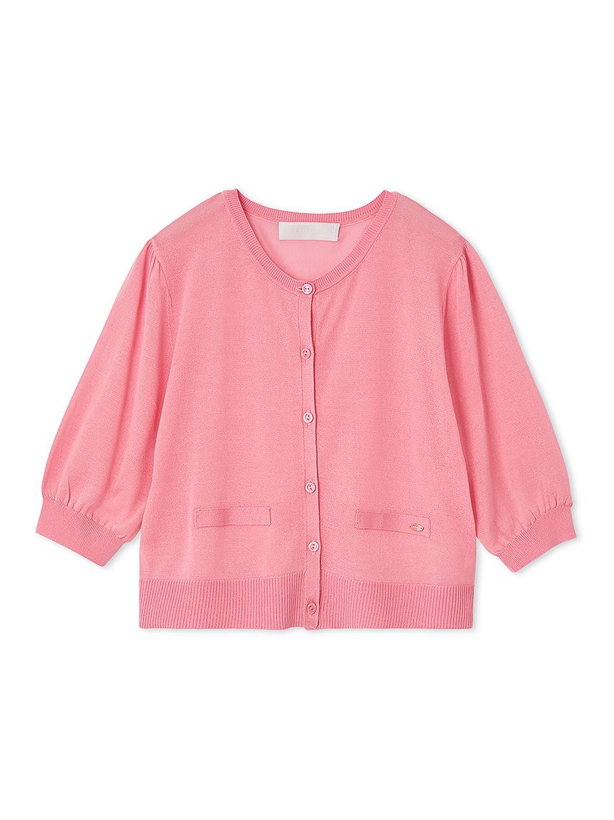 ハーフスリーブシアーカーディガン(カーディガン)|TOPS ハーフスリーブシアーカーディガン(カーディガン)|TOPS