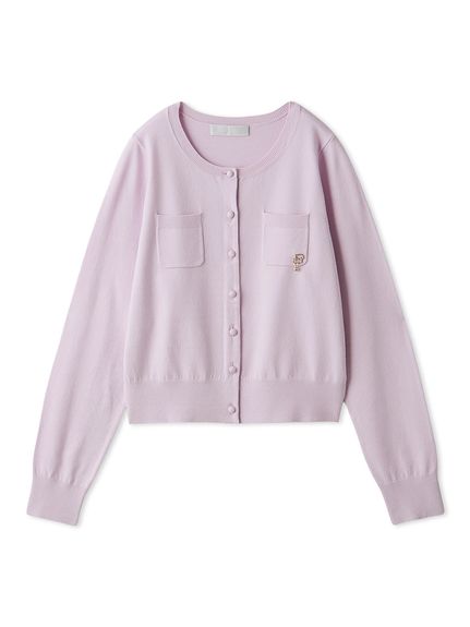 CELFORD - 新品タグ付き★CELFORD オーガニックコットンキーネックカーディガン　PNK バリエーションニットアンサンブル(ニットプルオーバー)｜TOPS