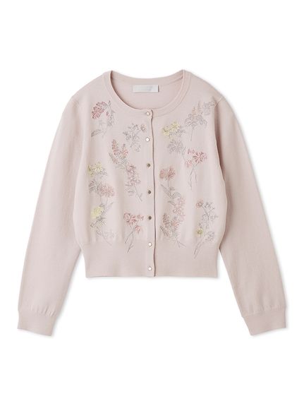 フラワー刺繍カーディガン(カーディガン)｜TOPS（トップス）｜CELFORD