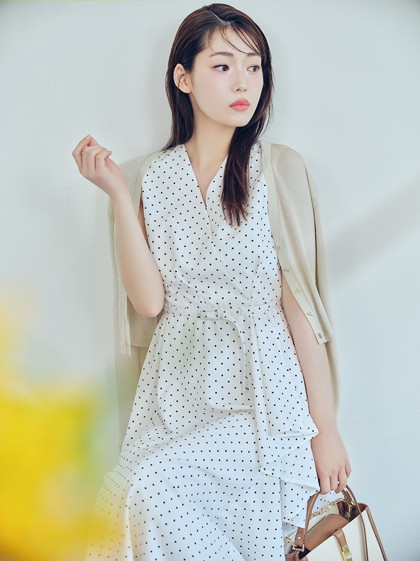 バーボタンカーディガン