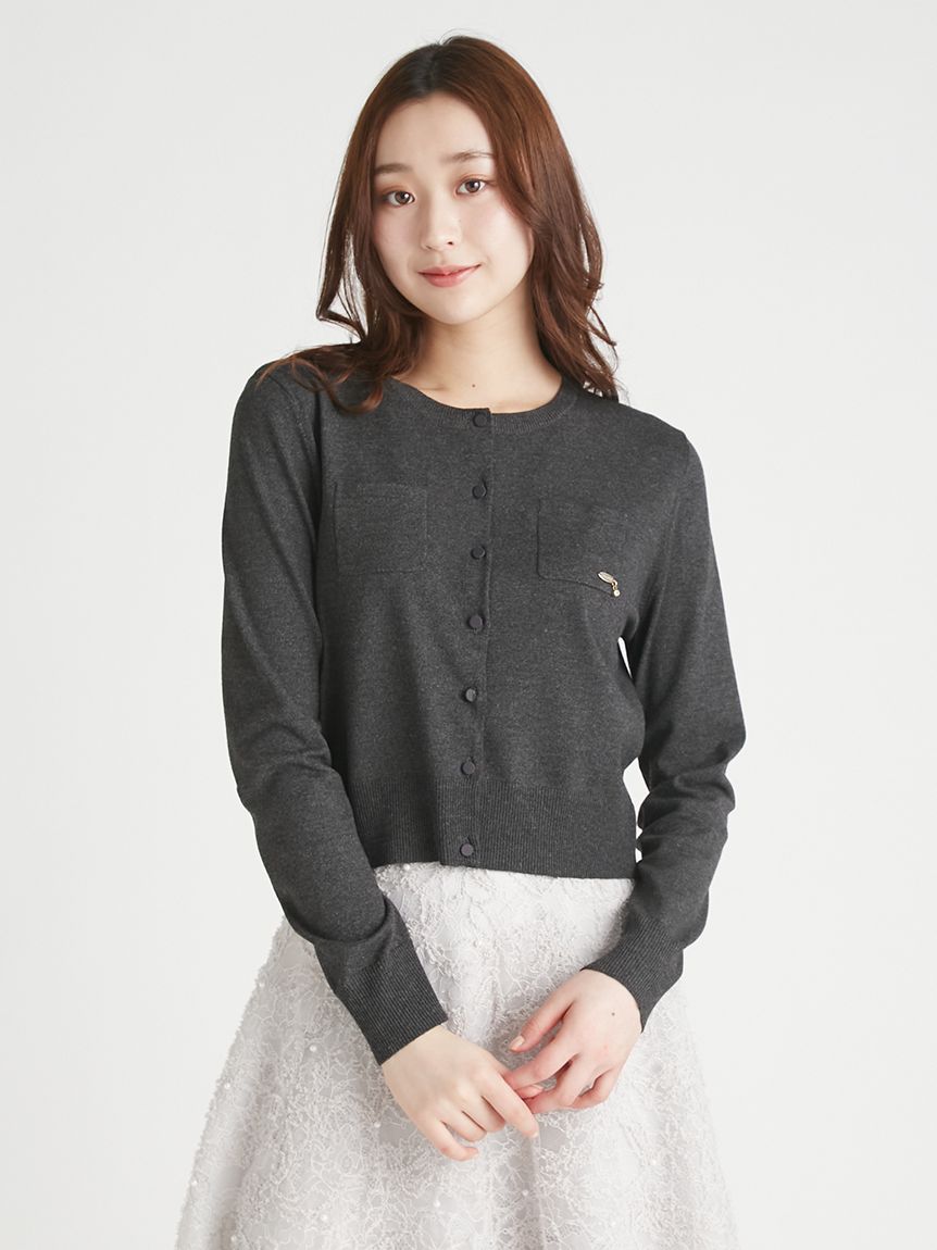 CELFORD ポケットカーディガン シルク混ポケットカーディガン(ニットプルオーバー)｜TOPS（トップス