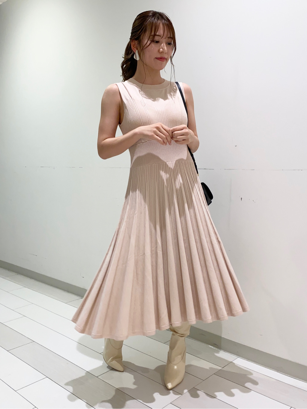 プリーツニットワンピース ニットワンピース Dress ドレス Celford セルフォード の通販サイト 公式