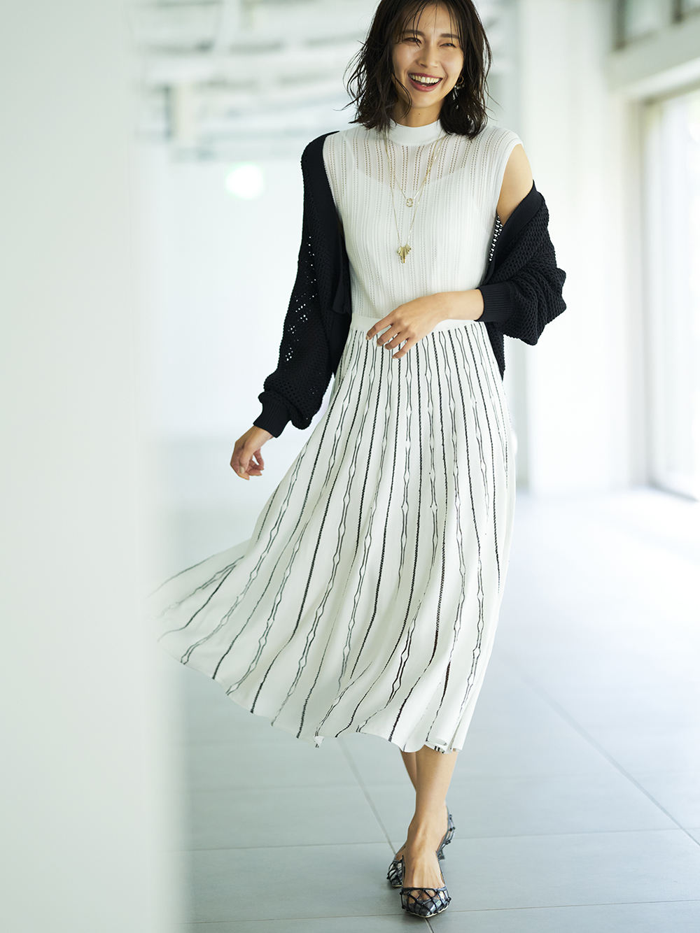 プリーツニットワンピース ニットワンピース Dress ドレス Celford セルフォード の通販サイト 公式