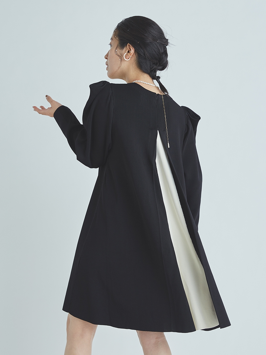 バックタックaラインニットワンピース ニットワンピース Dress ドレス Celford セルフォード の通販サイト 公式