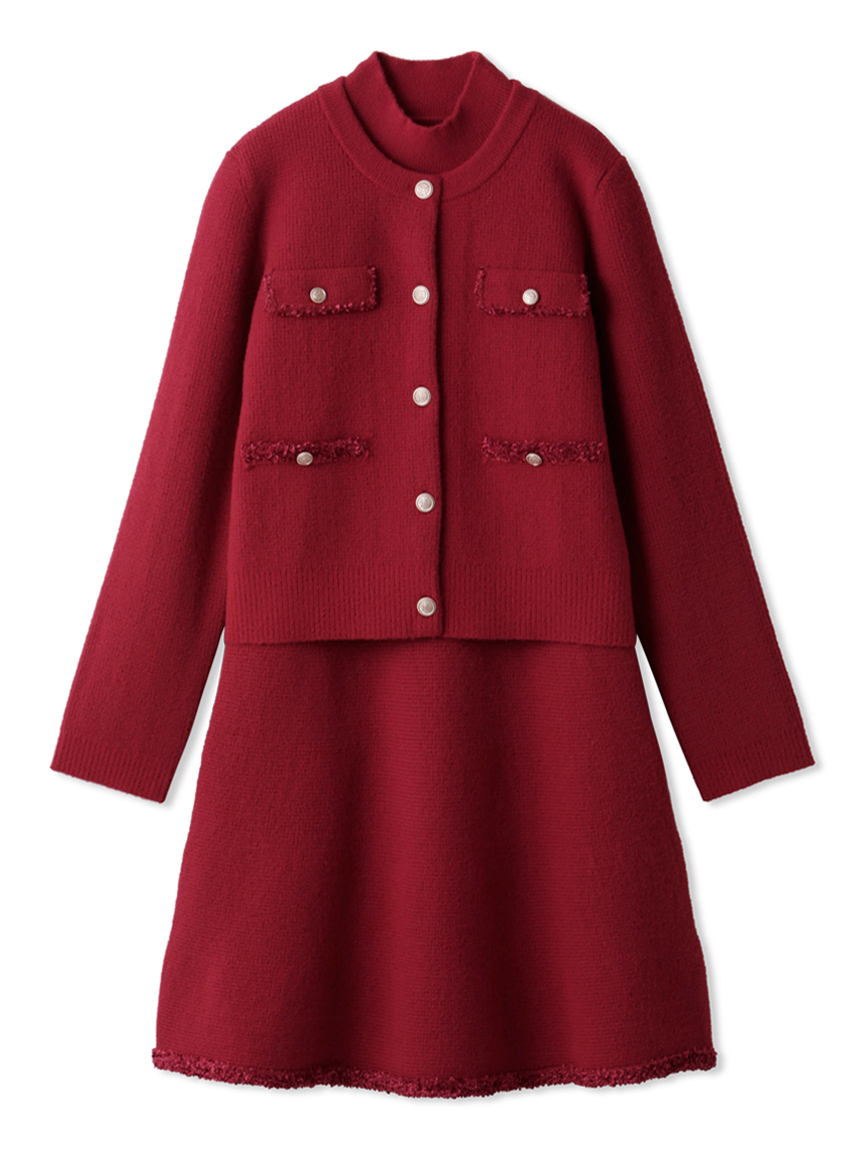 CELFORD ミニニットワンピースセット CELFORD (12%OFF) / セルフォード ミニニットワンピースセット