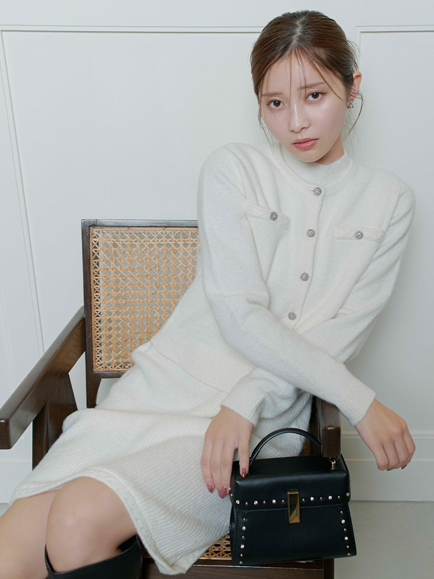 スパークルミニニットワンピースセット(デイリーワンピース)｜DRESS