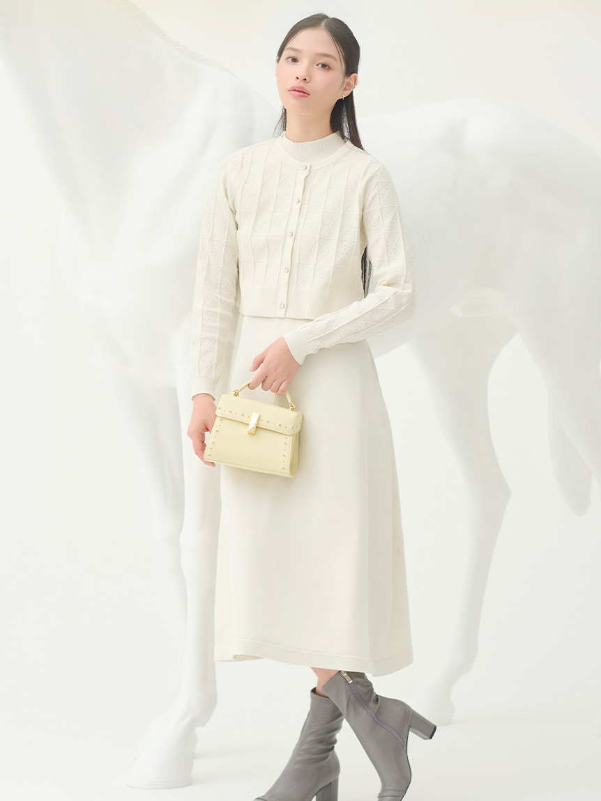 NEW YEAR'S SPECIAL ITEM】プレートパターンニットアップ(ニット