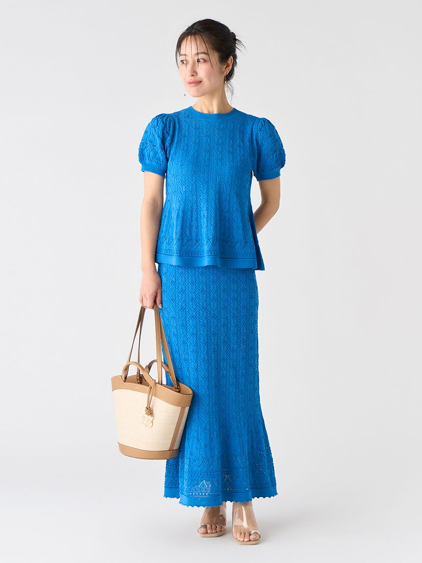 クロッシェマーメイドニットスカート(SKIRT（スカート）)｜CELFORD  