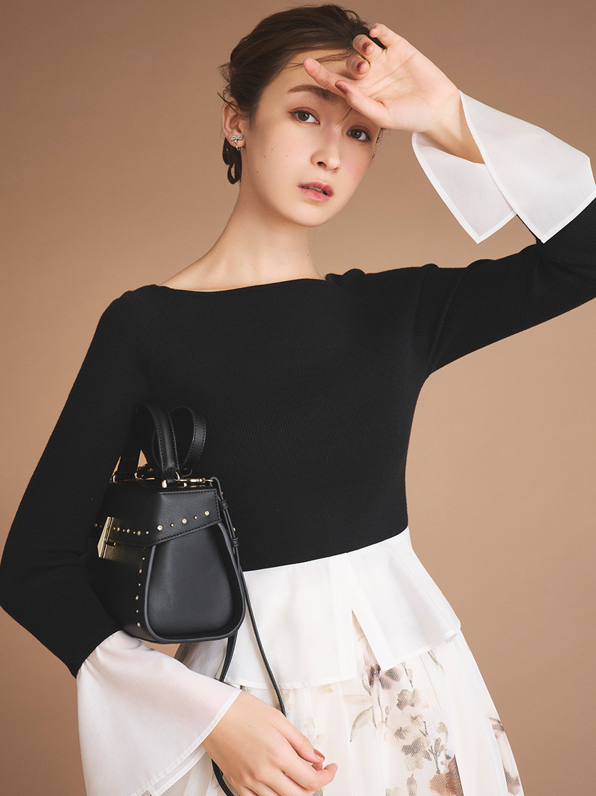 美品 セルフォード プルオーバー ニット カシミヤ100% クルーネック BPF01_61_61024502011_1700?$