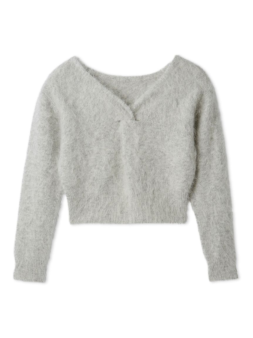 セルフォード　celford ツイストニットプル　ピンク ツイストニットプルオーバー(ニットプルオーバー)｜TOPS（トップス