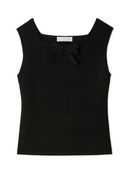 フロントリボンニットプルオーバー(ニットプルオーバー)｜TOPS