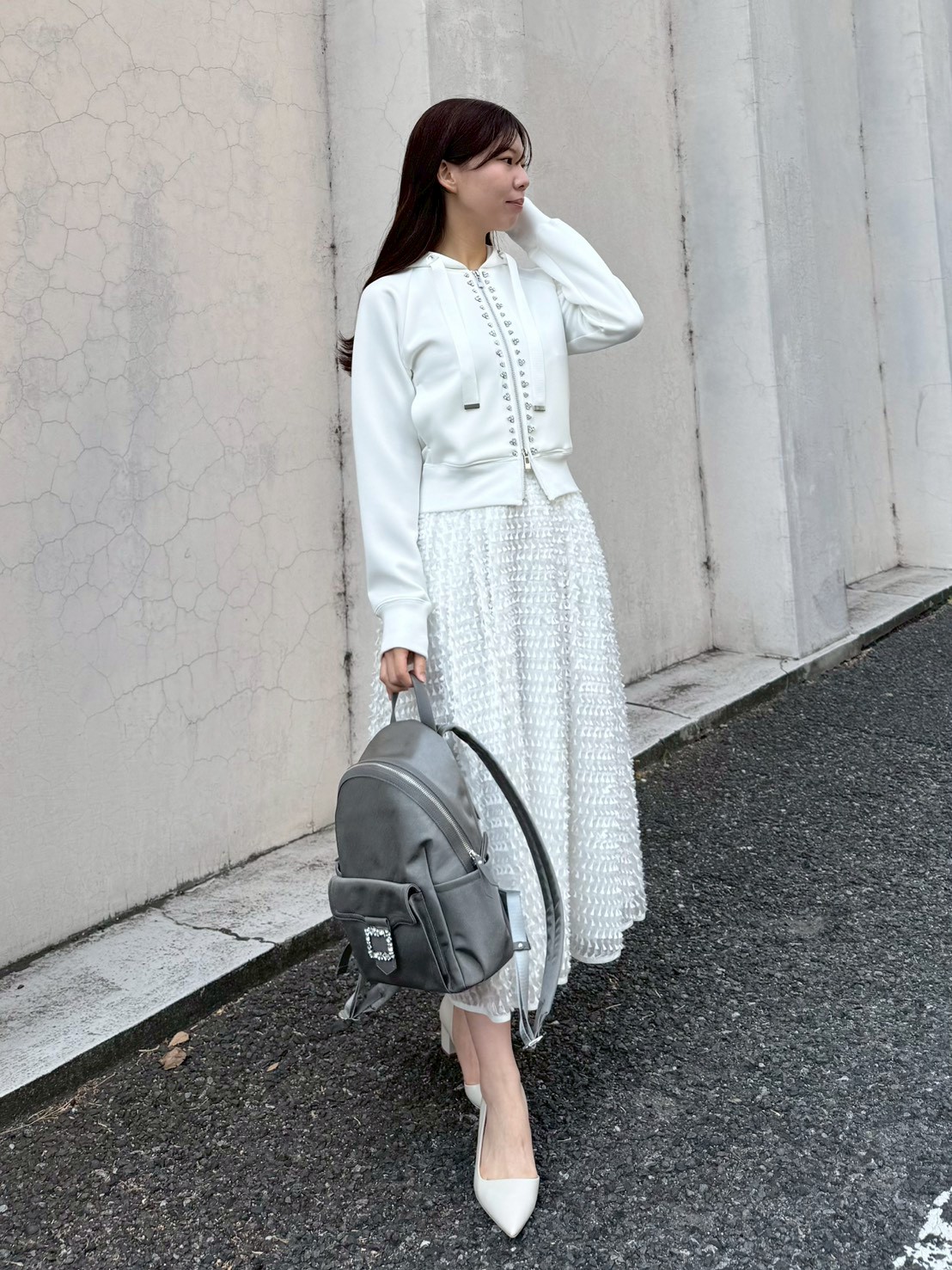 UVカット】フロントビシューフーディー(パーカー)｜TOPS（トップス